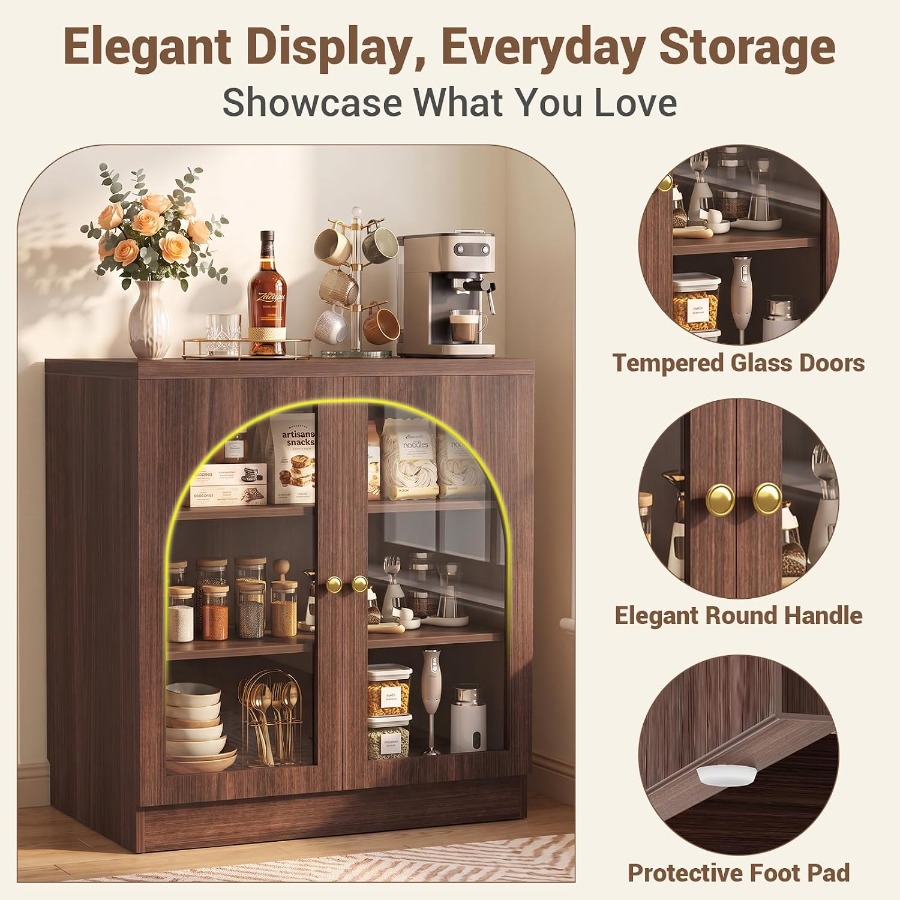 31.5 Sideboard Buffet Cabinet  - Storage 评论和价格