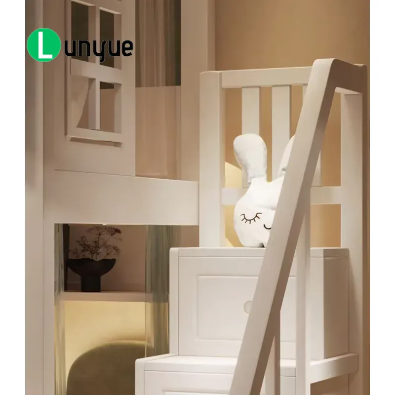 Custom Princess House Bunk Bed - Bunk Bed With Stairs And Slide 评论和价格