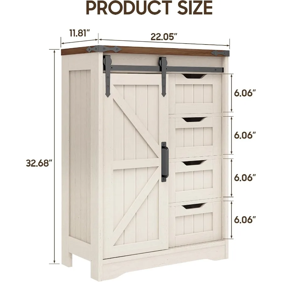 Farmhouse bathroom storage cab - Storage 评论和价格