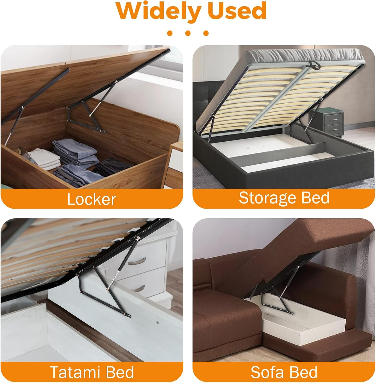 4.6 FT Bed Lift Mechanism, 176 - Gas Lift Storage Bed Hydraulic 评论和价格