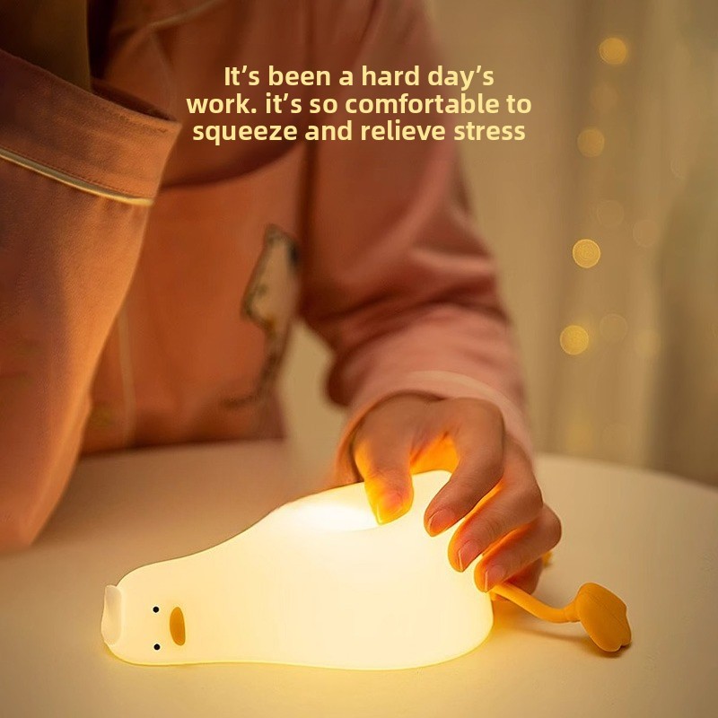 Duck Rechargeable LED Night Li - Floating Nightstand With Led Light 评论和价格